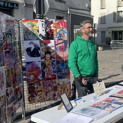 Peintres dans la rue